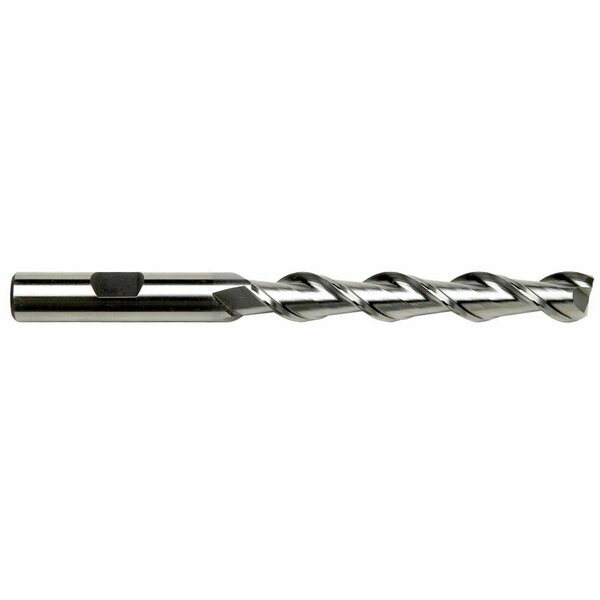 Sowa High Performance Cutting Tools 58 Dia x 58 Shank 2Flute Extra Long Length HSS End Mill For Aluminum 103533
